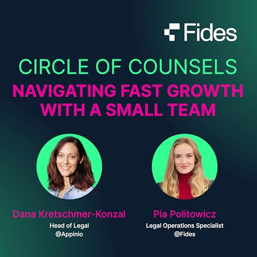 23 | Dana Kretschmer-Konzal (Appinio) on navigating fast growth with a small team - Circle of Counsels Hamburg