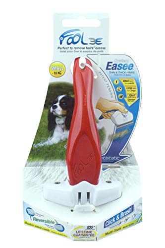 FooleeEasee De-Shedding Tool, Small, Red