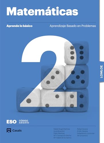 Portada de Ab Matemáticas 2 ESO. Aprende lo Básico LOMLOE Proyecto Código Abierto
