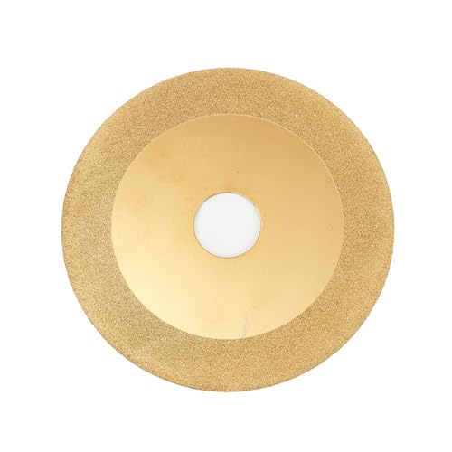 ZHLWei Meule en Acier au Carbone Bricolage 100mm disques enduits de Diamant for Le Polissage de meuleuse d'angle de Pierre de carbure