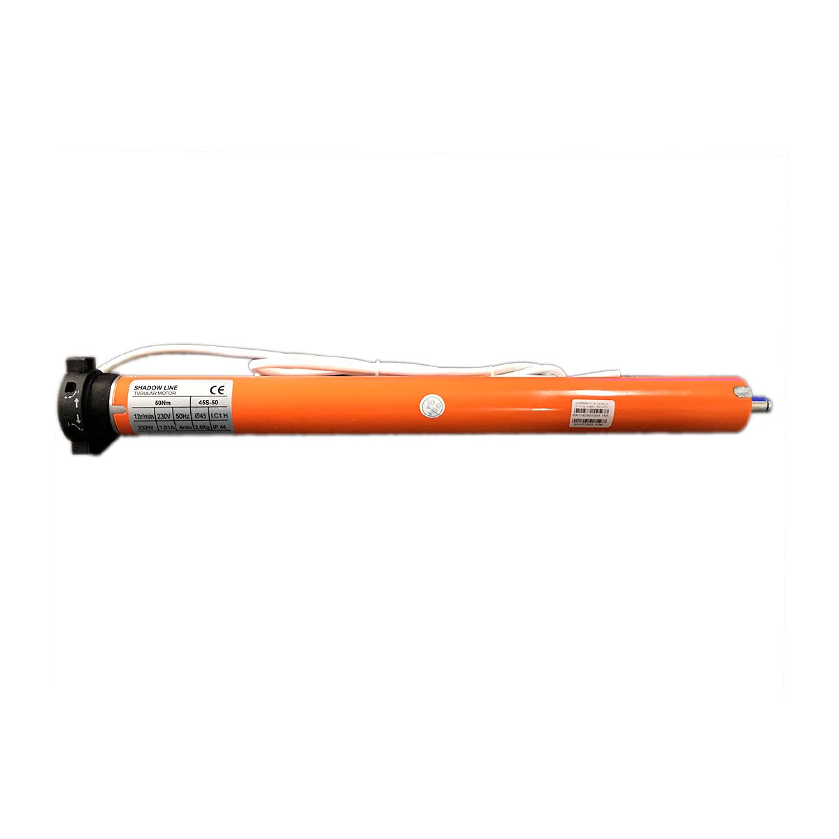 Motor Tubular Mecánico para toldos y persianas 45mm 20Nm 35Kg 17Rpm. Soporte de obra o de compacto, (especifíquelo junto al adaptador). Compruebe adaptador en fotografía adaptadores.