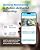 CATBOAT Smart Bird Training Camera - 2.5K HD Bird Cage Camera with Voice Recorder & 2-Way Talk, Auto Recording, Night Vision, for Parrot Cockatiel Lovebird Small Pets Like Hamsters Rabbits