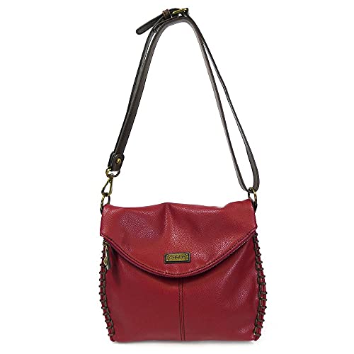 Chala Charming Crossbody Bag Shoulder Handbag With Flap Top and Zipper -Pewter4