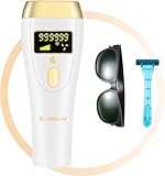 Gransumr IPL Laser Hair Removal Device at-Home Permanent Painless Hair Remover for Women and Men Best Whole Body Facial Face Armpits Back Legs Arms Face Bikini Line