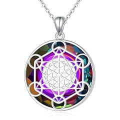 White(Metatron Cube)-Colorful