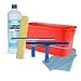 Produktbild Wisch-Star Profi Fensterputzer Set mit Eimer, 6-teilig, Fensterreinigung, Fenster Reinigungsset mit Fensterabzieher, Glasreiniger und Putzeimer 14 Liter