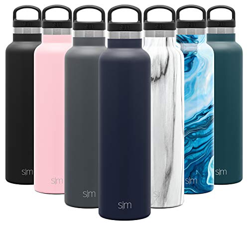 Simple Modern 24oz Ascent Water Bottle - Hydro Vacuum Insulated Tumbler Flask w/Handle