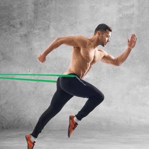 Pull Up Assist Resistance Band Set for Working Out Men Women Long Eexercise Bands Resistance Bands for Stretching, Fitness, Training, Physical Therapy(6PCS)