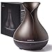 Sciobella Essential Oil Diffuser - Aromatherapy Diffuser & Ultrasonic Cool Mist Humidifier - Natural Aroma Therapy Air Diffusers & Personal Humidifiers (Dark Wood Grain)