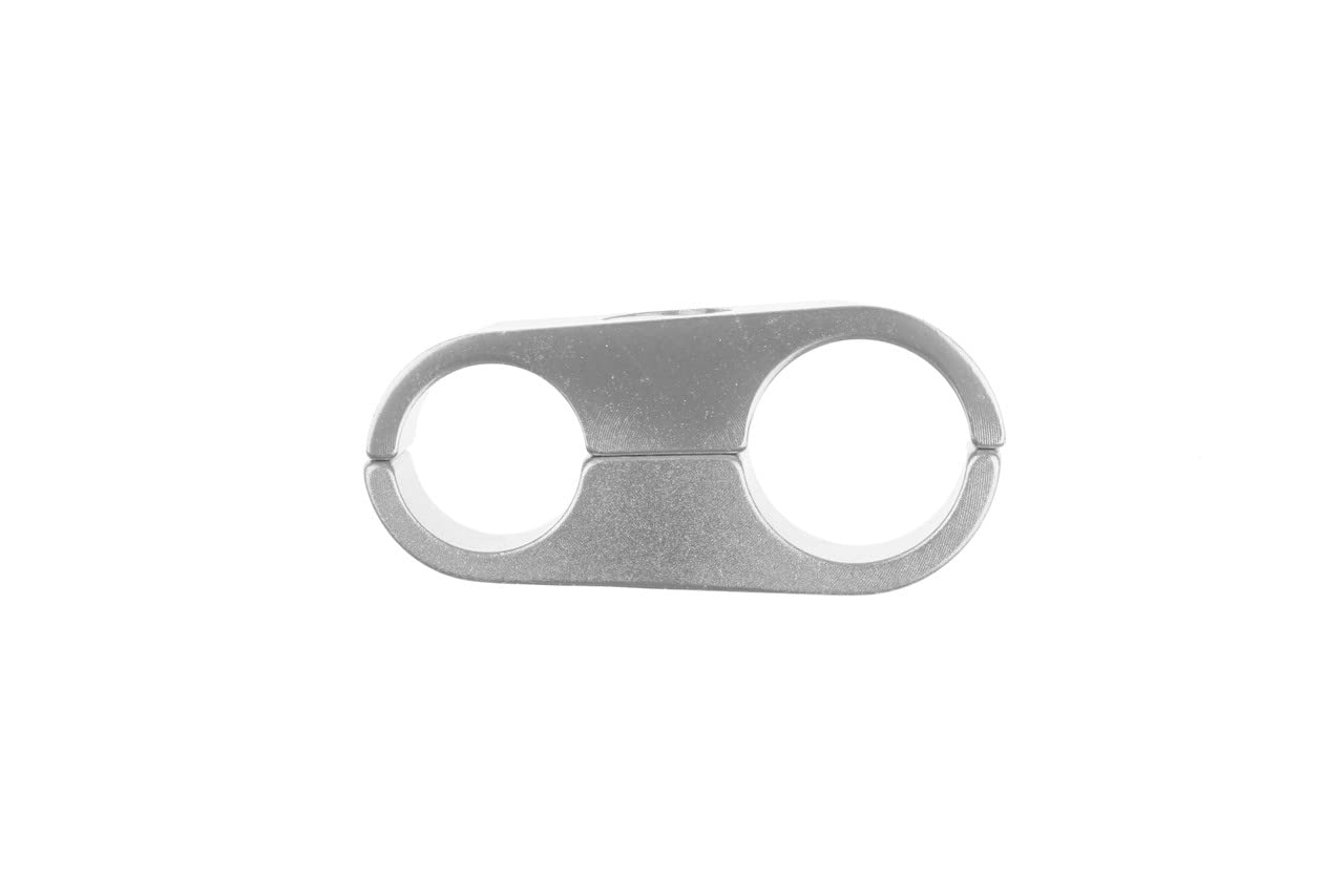 Red Horse Performance 730-06-08-5 Offset -06 An To -08 An Hose Separator-Clear