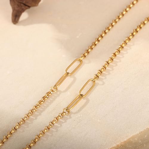 1/2/3 PCS Friendship Bracelet for Women, Stainless Steel Link Bracelets for Best Friend/Mother Daughter/Sister3