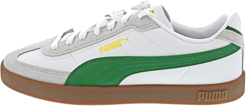 PUMA Puma Club II Era, Zapatillas Unisex Adulto, Puma White Archive Green Gum, 46 EU