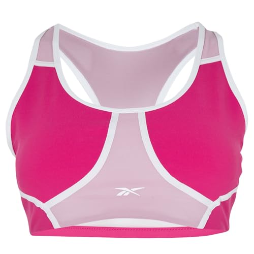Image of Reebok Women's Polyamide Lightly Padded Wire Free Standard Sports Training Bra