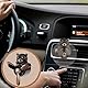 Bär Pilot Auto Lufterfrischer, Lufterfrischer Auto mit 2 Dufttabletten, Auto Aromatherapie Diffusor, Car Diffuser Auto, Vent Clip Auto, Clip Medaillon Schwarz
