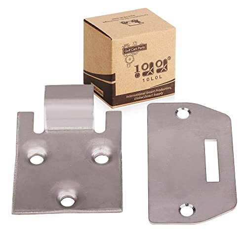 10L0L Golf Cart 71610G01-71609G01 for EZGO Seat Hinge Bottom and Plate (1995-up) TXT/Medalist Golf Cart