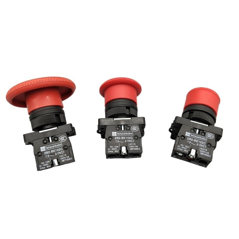 22 mm XB2-ES542 XB2-ES442 XB2-ES642 czerwony grzybkowy wyłącznik awaryjny przełącznik przyciskowy NC 10A/415V(542)