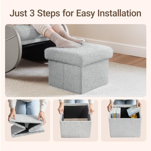 Image of MAMAZING Lullabud Nursery Rocking Chair Glider with Ottoman for Breastfeeding, Upholstered Nursing Chair with Removable Cover Reading Chair for Bedroom, Living Room(Light Grey /Light Grey)