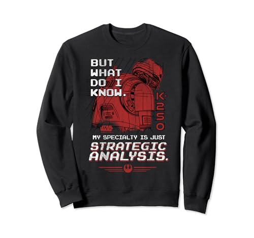 Sweatshirt Star Wars K-2S0 pull imprimé science-fiction vêtement imprimé