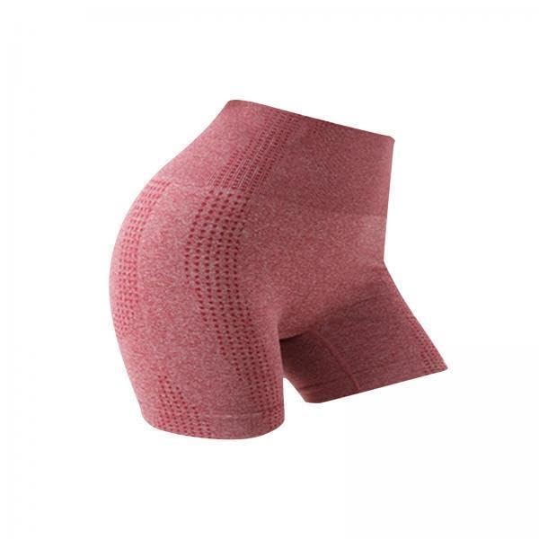 MERISHOPP 5xWomens Yoga Shorts High Waisted Workout Shorts for Fitness Home Gym Training S M Red| Sports Accessories | Outdoor Gear-picture-26