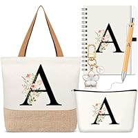 Hestya 5 Piezas Regalo con Letras Set Regalo Inicial con Bolsa