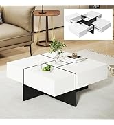 Amazon.co.jp: Simpolu ローテーブル センターテーブル 幅約80cm