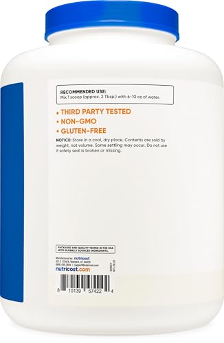 Image of Nutricost Dextrose Powder 10 LBS, Gluten Free