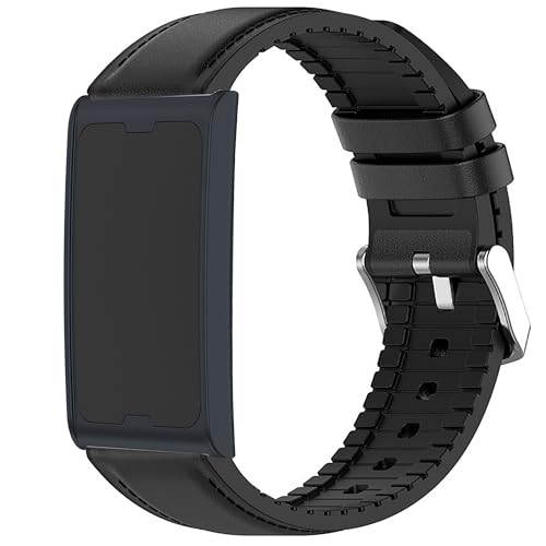 Bracelet de rechange en cuir pour Amazfit Helio, élégance et confort premium
