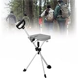 Gtharxology Gehstock Mit Sitz Faltbar Leicht 3-Beinig Sitzstock/Stuhl Für Senioren...