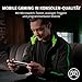 Razer Kishi V2 - für Android-Mobile Gaming Controller (Universal Fit mit ausziehbarer Brücke, Streaming von PC-, Konsolenspielen, Ergonomisches Design, Powered by Nexus App) Schwarz