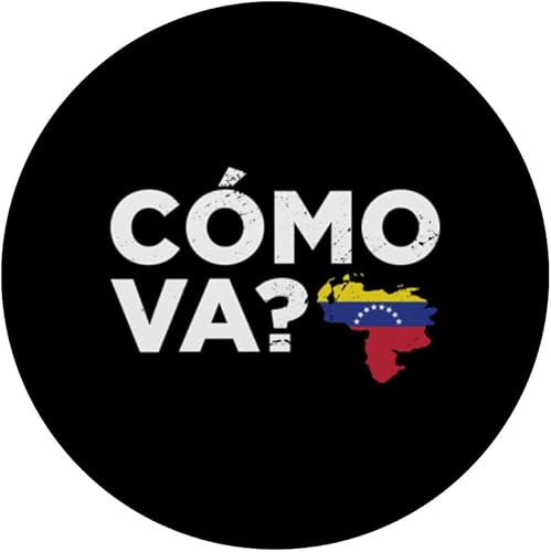 Miniatura 3 de Venezuela Flag Cómo Va Venezuelan What's Up PopSockets Standard PopGrip