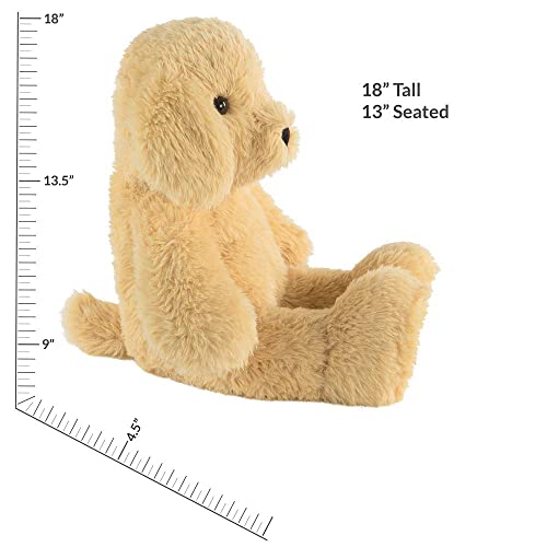 Vermont Teddy Bear Stuffed Puppy - Oh So Soft Puppy Dog Stuffed Animal, Brown, 18 Inch #TOP3