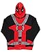 Mens Deadpool Hoodie Marvel Comics Red