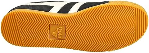 Gola Men's Harrier Sneaker, Black/Off-White/Khaki, 10 | Image 6