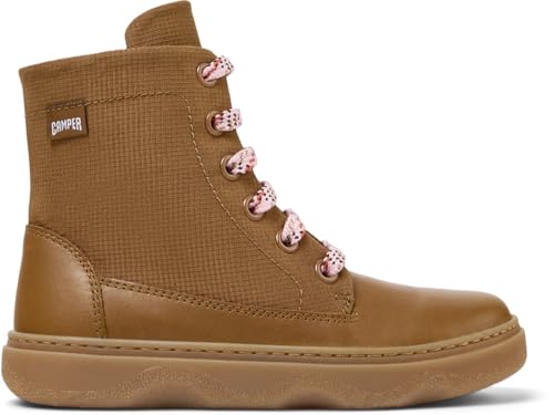 Bottines à lacets Camper Fille Kiddo ajustables pour l'école et les sorties