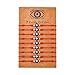 Poxtex 9pcs Evil Eye 7 Knot Lucky Bracelets, Rakhi for Brother and Bhabhi Adjustable Red String Amulet for Women Men with Gold Bead, Protection Jewelry Hand Bracelet