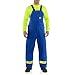 Carhartt Men's Flame Resistant Duck Lined Bib Overall Striped