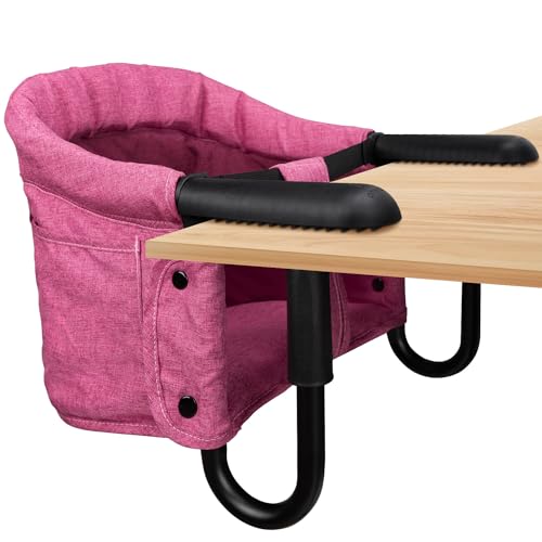 Hook On High Chair - Portable & Foldable for Babies 6-36...