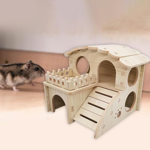 ＫＬＫＣＭＳ Casa de hamster gaiola acessórios esconder suprimentos diversão cabine hideaway jogar brinque