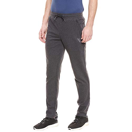 Image of Van Heusen Men's Track Pant | Premium Trackpant | Side Zipper Pockets |Mid-Rise| Comfort Fit | Utrasoft Cotton Rich Fabric | Breathable & Casual | Easy Stain Release| Anti-static fabric | Activewear | Drawstrings | Style 50051