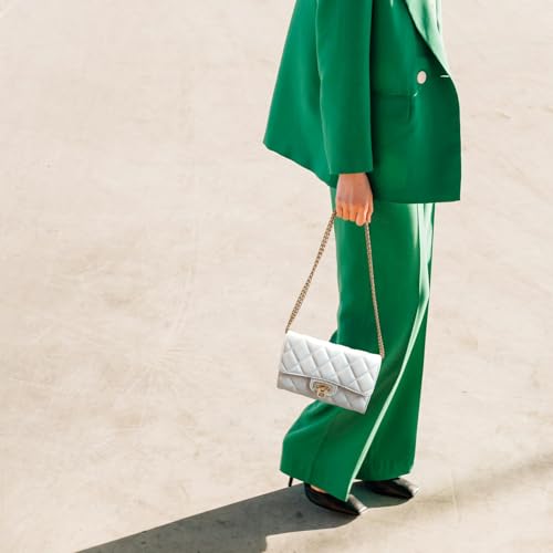 Small Black Clutch Purses for Women with Quilted Designs, Women's Trendy Quilted Crossbody Bags - Stylish Shoulder Handbags2