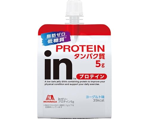 inゼリー プロテイン5g / 180g×6個入 (森永製菓)のサムネイル