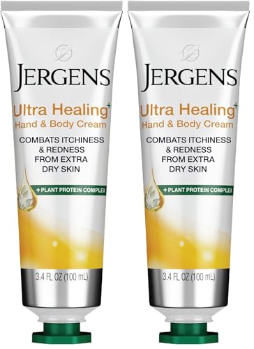 Jergens Ultra Healing Hand & Body Cream, 100 ml (Pack of 2)