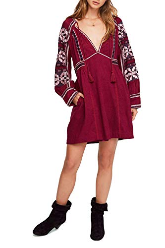 Free People All My Life Mini Dress Light Purple MD (Women's 8-10)