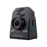 ZOOM 超小型 軽量 4Kビデオカメラレコーダー Q2n-4K XYステレオマイク搭載 Vlog/ライブ配信/音楽制作に最適 USBマイク/WEBカメラ機能 ミュージシャン/配信者向け Qシリーズ【国内正規品／保証3年】