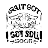 alma de dios pronto Pegatinas de pared de papel adhesivo 67.2x73.1cm Decoración de tiendas Negro