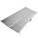 6FT Wheelchair Ramp, Anti-Slip Aluminum Folding Portable Handicap Threshold Entry Ramp for Home, Doorways Steps, Scooter, Stairs, 600LBs Capacity