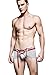 sandbank Men's Sexy Lingerie Cotton Tie Rope Cute Boxer Brief Underwear Panties (US XS=Asian Tag M,Grey#1)