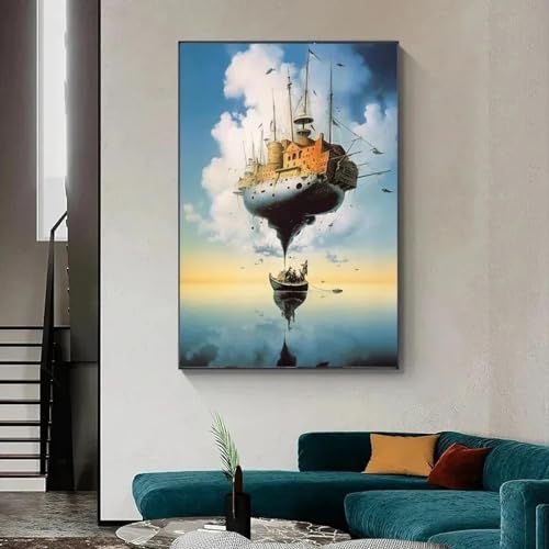 Affiches Salvador Dali de haute qualité sur toile avec cadre 50x70