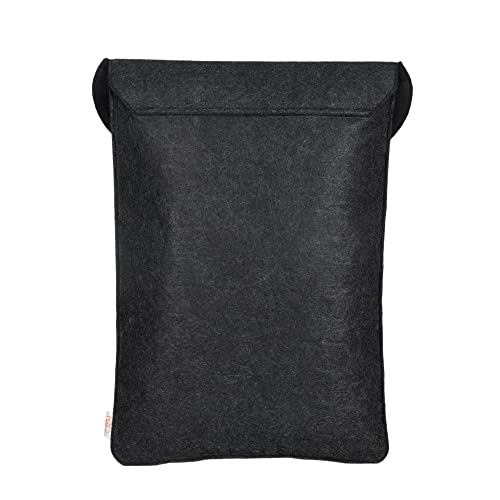 Image of OON Laptop Sleeve Sleek Black Felt 11 Inch