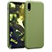 Produktbild kwmobile Apple iPhone XR Hülle - Handyhülle für Apple iPhone XR - Handy Case in Pastell Olivgrün